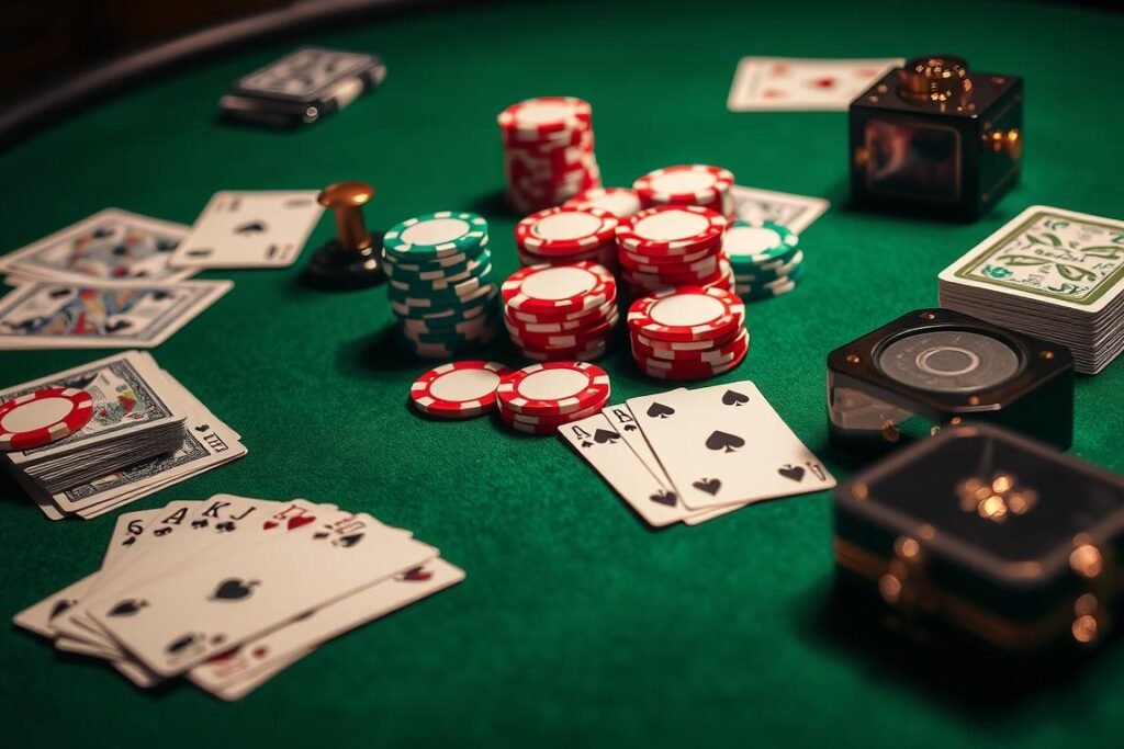 acessórios necessários para jogar poker