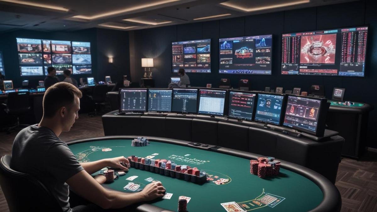 Benefícios de Usar Múltiplos Monitores para Poker